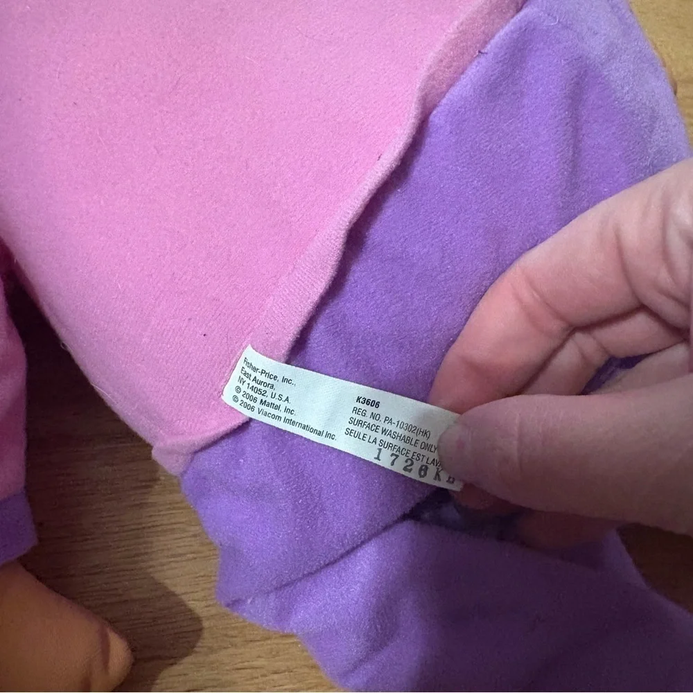 Vintage Dora the Explorer Large Stuffed Doll Plush Nickelodeon